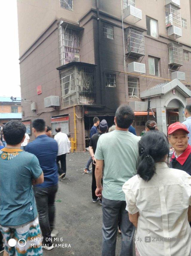 南昌新建區(qū)一小區(qū)煤氣罐爆炸， 4 人受傷